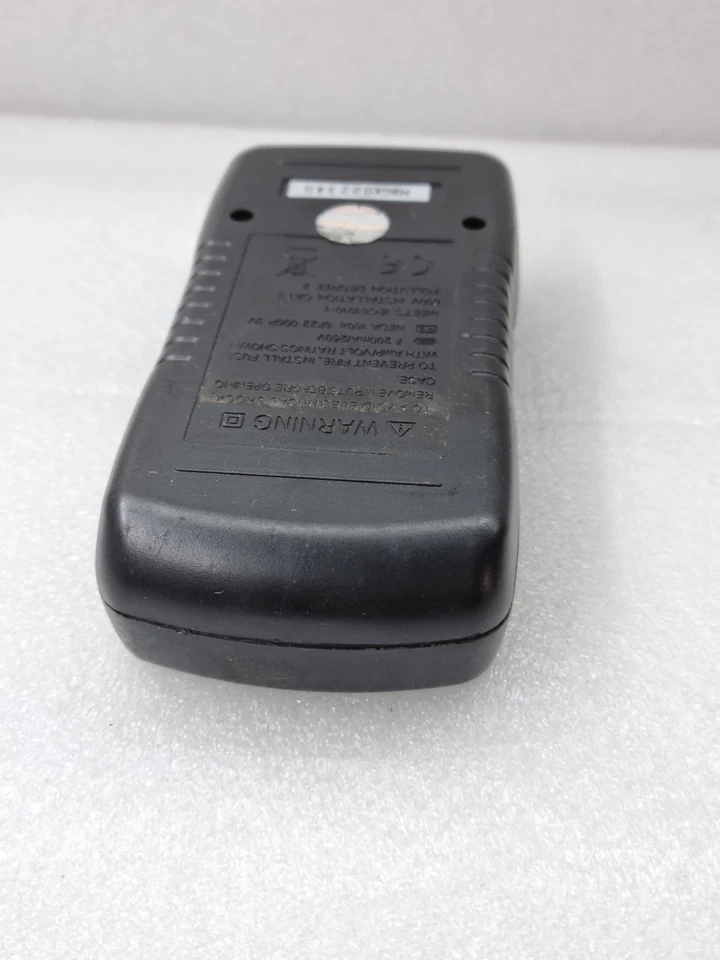 MASTECH MAS830L DIGITAL MULTIMETER AC/DC VOLTAGE CURRENT OHM TESTER CAT II 600V